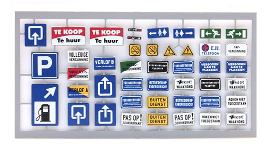 Picture of Dutch signs Set A