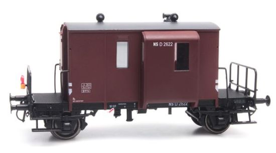 Picture of Dutch caboose, brown, D2622, III