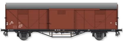Picture of Dutch box car Hongaar SCHH 20824 brown of the NS