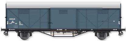 Picture of Dutch box car Hongaar CHKP 20992 grey of the NS