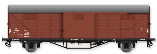 Picture of Dutch box car Hongaar SCHK 20994 grey of the NS