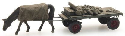 Picture of Coal cart with horse