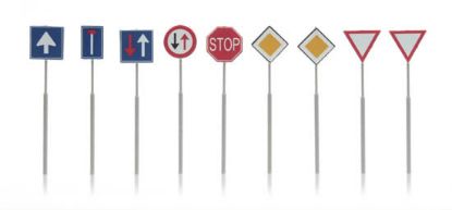 Picture of Dutch traffic signs 9 pcs