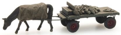 Picture of Coal cart with horse