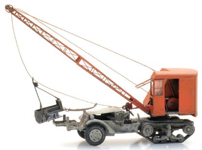 Picture of Half-Track with Dragline
