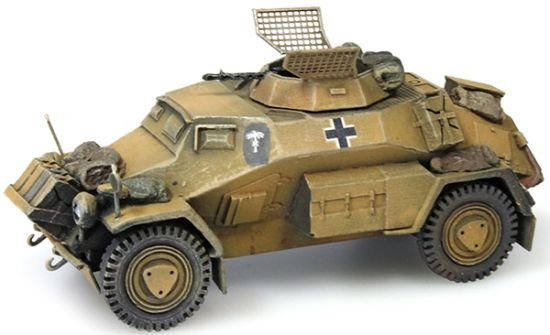 Picture of German WWII Sd. Kfz 221 4-wheel MG34 Gb.