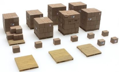 Picture of Break bulk cargo boxes