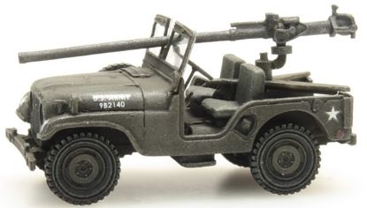 Picture of US M38 Jeep + 106mm AT Gun