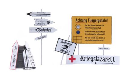 Picture of German WWII German signs WW2