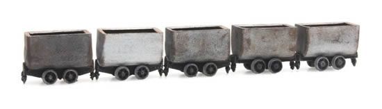 Picture of 5 mine cars