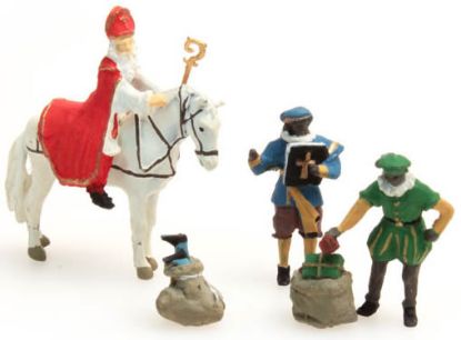 Picture of Figure set, Sinterklaas + black Peter