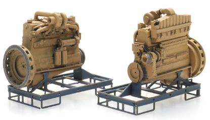 Picture of Industrial Diesel Motor on Pallet (2x)