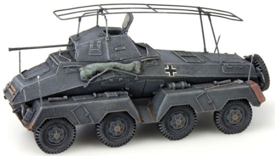 RoCo USA, Inc. German WWII Sdkfz 232 8-wheel, 20mmgun, gray