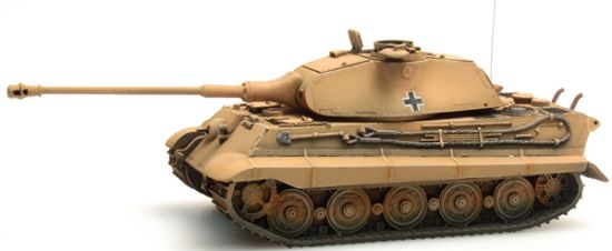 Picture of German WWII Tiger II w. Porsche Turret, Yellow