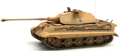 Picture of German WWII Tiger II Porsche Zimmerit, yellow