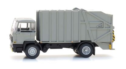 Picture of DAF tilt-cab B, garbage truck, grey