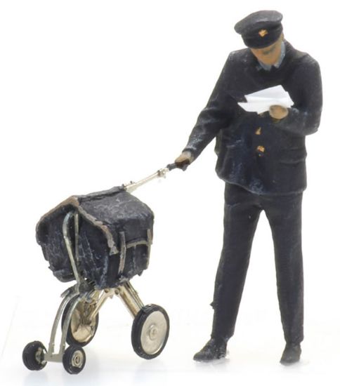 Picture of Mailman with Cart