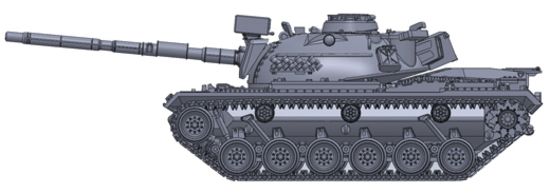 Picture of BRD M48 A2 combat ready