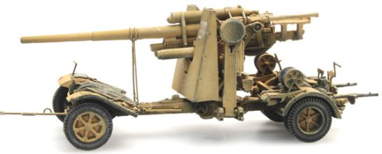 Picture of German WWII 88mm FLAK 18 Afrikakorps