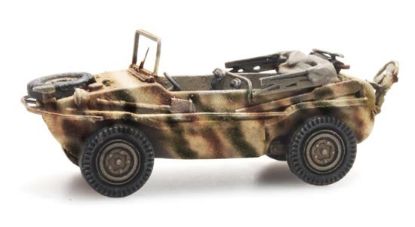 Picture of German WWII Schwimmwagen VW 166 K2s  camouflage