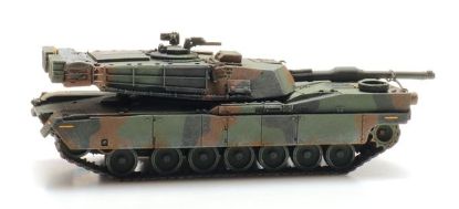 Picture of US M1A1 Abrams, NATO camo Train load