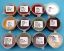 Picture of Set of 12 powders of various colors (weathering powder)