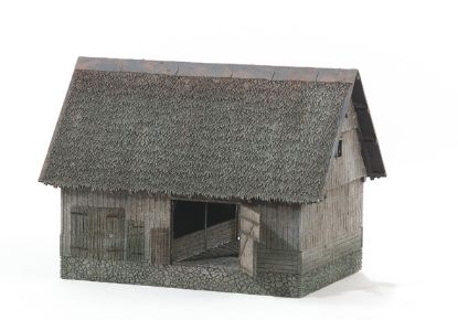 Picture of Barn with Straw Roofing