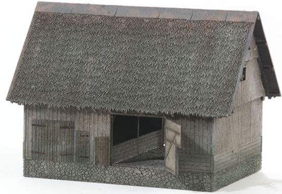 Picture of Barn with Straw Roofing 