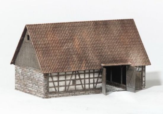 Picture of Barn with Straw Roofing 