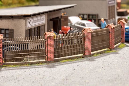 Picture of Fence with Brick Columns