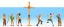 Picture of Mountain Hikers with Cross