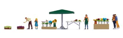 Picture of Figure Set: Flower Stand