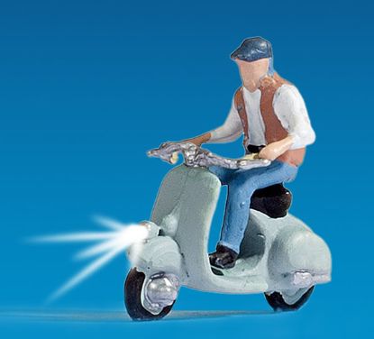 Picture of Scooter Driver, illuminated