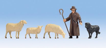 Picture of Sheep and Shepherd