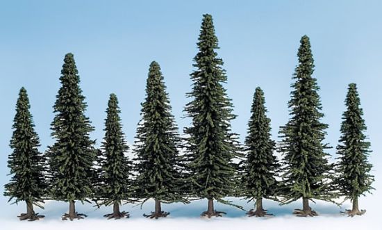 Picture of Model Fir Trees, 25 pieces, 6 - 15 cm high