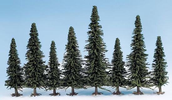 Picture of Model Fir Trees, 50 pieces, 6 - 15 cm high