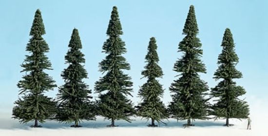 Picture of Model Fir Trees,extra large, 10 pcs., 17 - 20 cm
