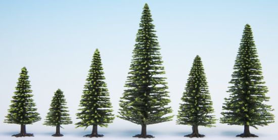 Picture of Model Spruce Trees, extra high