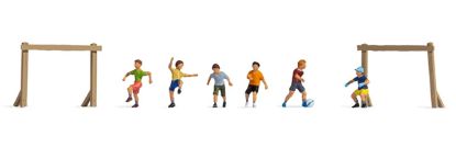 Picture of Children on the Soccer Field