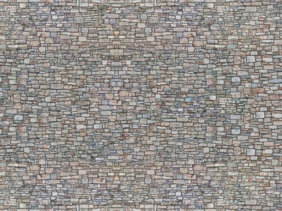 Picture of 3D-Cardboard Sheet Quarrystone Wall,multicoloure