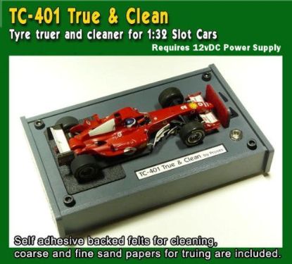 Picture of Tyre Truer and Cleaner for 1:32 Slot Cars w/220V Adaptor