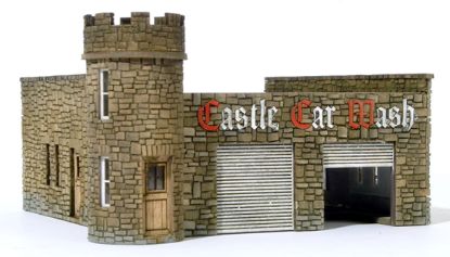 Picture of O Scale Laser Cut Castle Car Wash