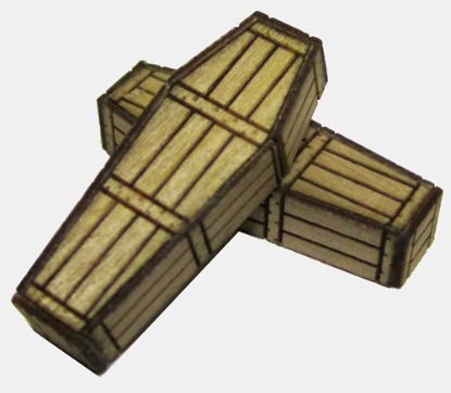 Picture of Generic Pine Coffins x5
