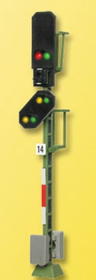 Picture of HO Block signal Light with pre-signal