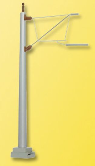 Picture of HO Concrete mast for new rail lines with cross support arm