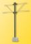 Picture of HO 2-track mast made from H-beam