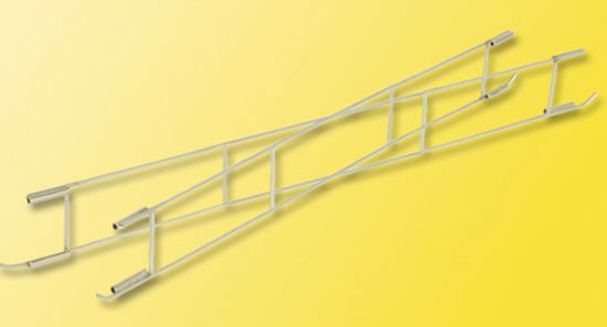 Picture of HO Catenary wire with eyehooks, for double slip turnouts