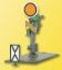 Picture of N Semaphore pre-signal, movable disk and arm