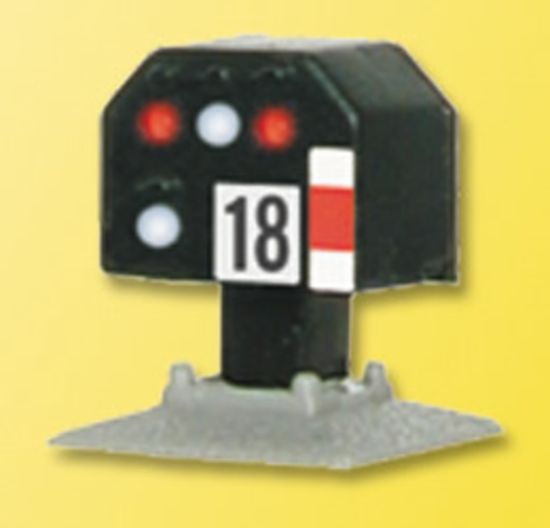 Picture of N "No Entry" signal light, short