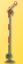 Picture of HO Semaphore main signal, single arm